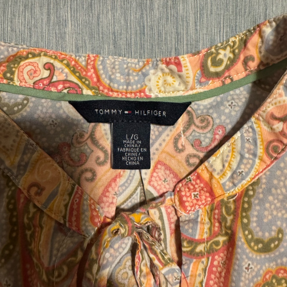 Tommy Hilfiger Vibrant Paisley Top